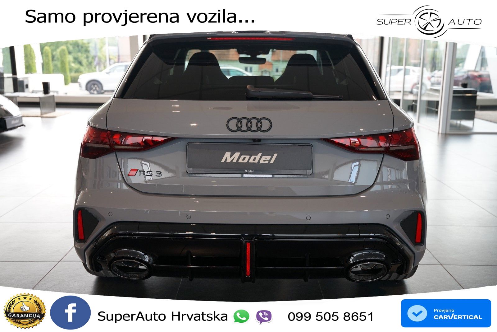 Audi RS3 Sedan 2.5 TFSI (400 KS) quattro S tronic LED+GR SJED+ACC