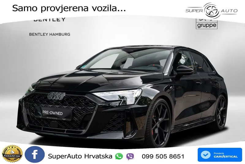 Audi RS3 Sedan 2.5 TFSI (400 KS) quattro S tronic LED+GR SJED+ACC