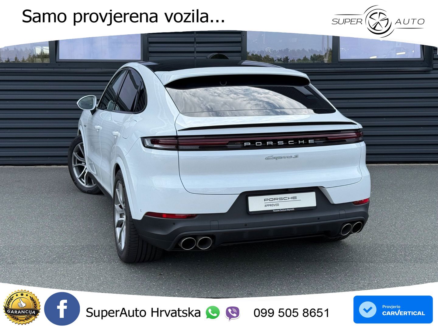 Porsche Cayenne Coupe S 3.0 V6 (519 KS) E-Hybrid Tiptronic S