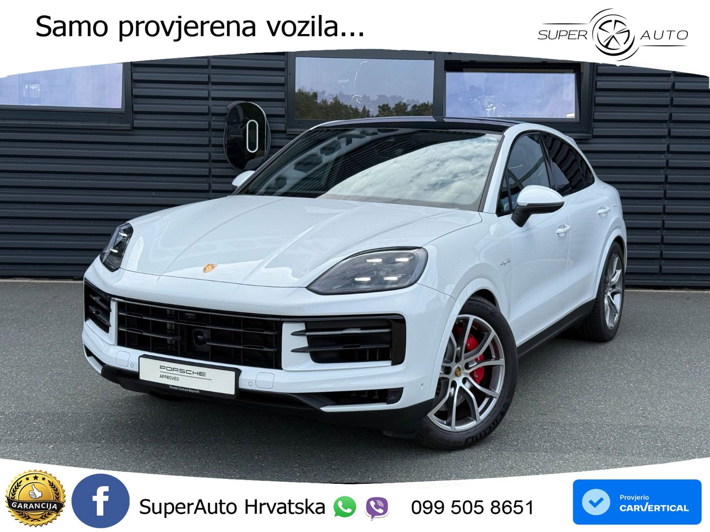 Porsche Cayenne Coupe S 3.0 V6 (519 KS) E-Hybrid Tiptronic S