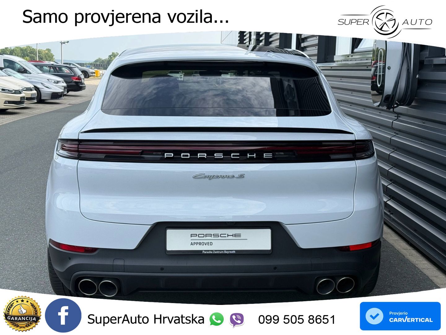 Porsche Cayenne Coupe S 3.0 V6 (519 KS) E-Hybrid Tiptronic S