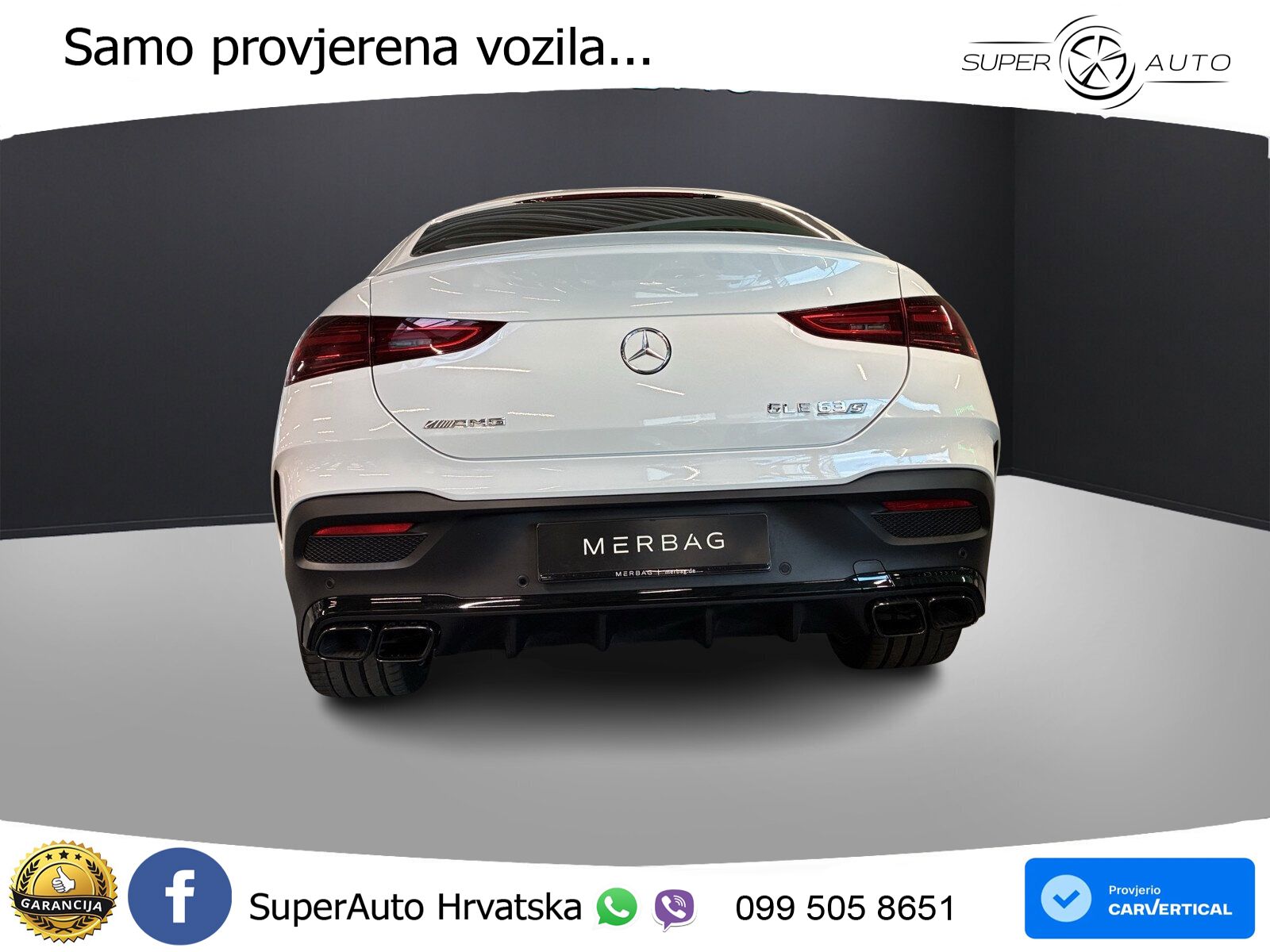 Mercedes AMG GLE Coupe 63 S V8 (612 KS) EQ Boost 4MATIC+ AMG SPEEDSHIFT TCT 9G LED+GR SJED+ACC