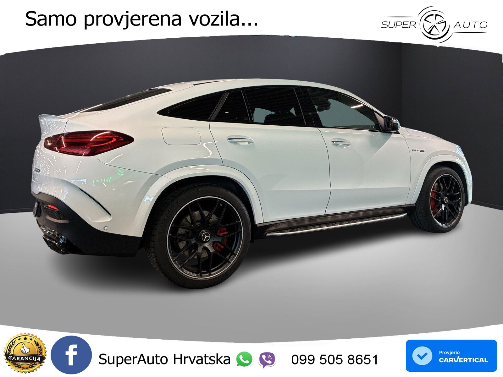 Mercedes AMG GLE Coupe 63 S V8 (612 KS) EQ Boost 4MATIC+ AMG SPEEDSHIFT TCT 9G LED+GR SJED+ACC