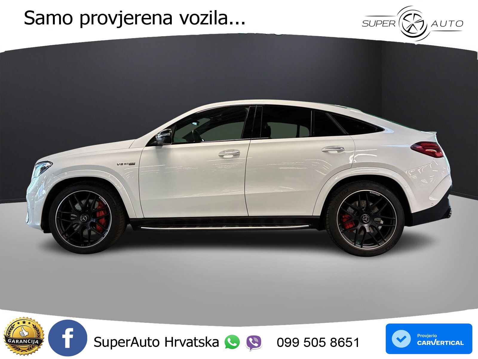 Mercedes AMG GLE Coupe 63 S V8 (612 KS) EQ Boost 4MATIC+ AMG SPEEDSHIFT TCT 9G LED+GR SJED+ACC