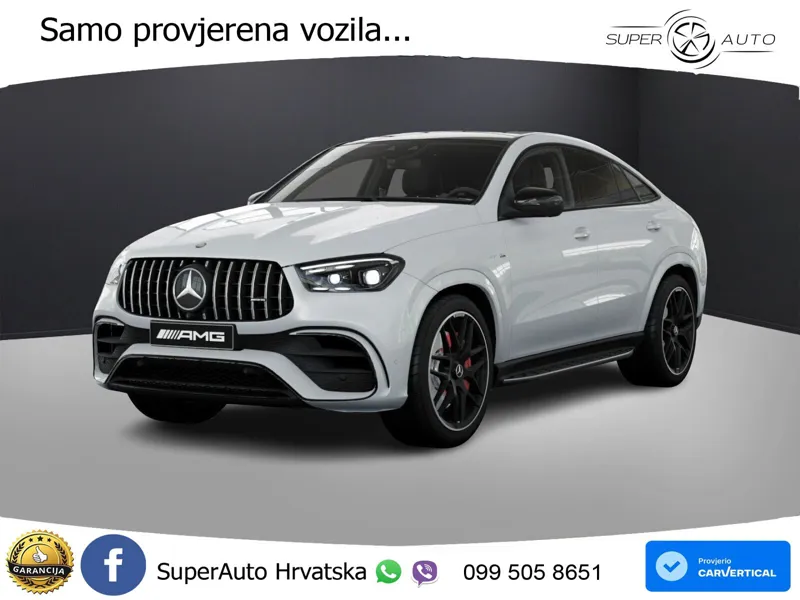 Mercedes AMG GLE Coupe 63 S V8 (612 KS) EQ Boost 4MATIC+ AMG SPEEDSHIFT TCT 9G LED+GR SJED+ACC