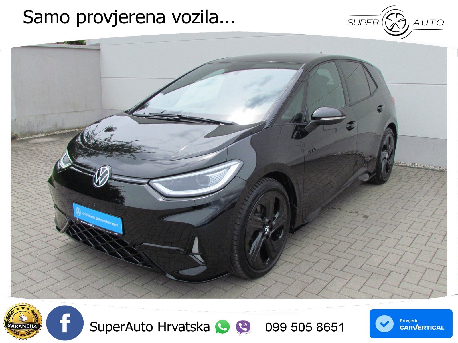 Volkswagen ID.3 GTX 84 kWh (286 KS)