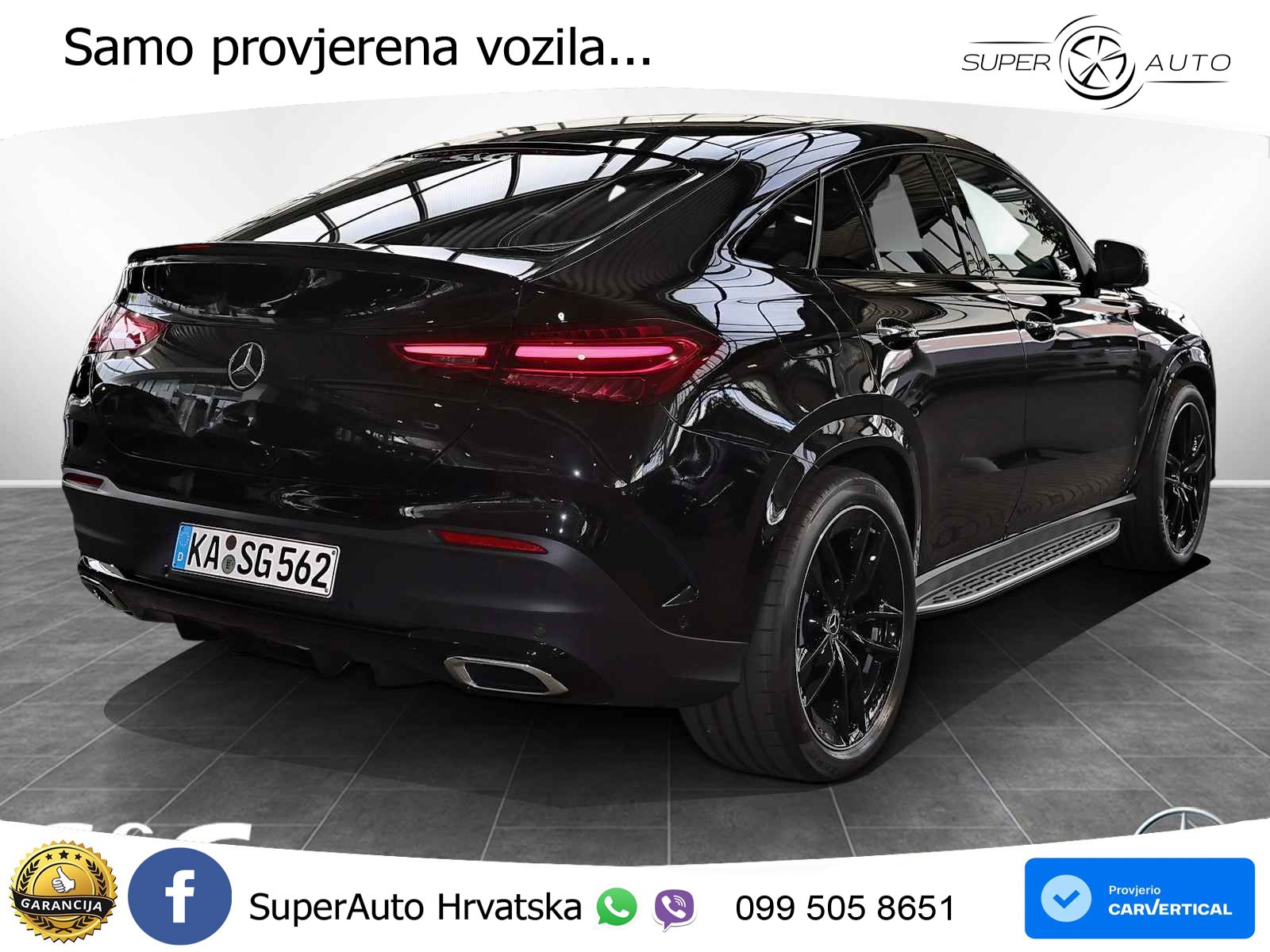 Mercedes GLE Coupe 450d (367 KS) EQ Boost 4MATIC 9G-TRONIC AMG LED+GR SJED+ACC