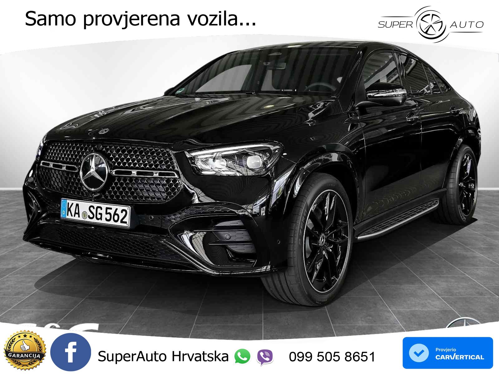 Mercedes GLE Coupe 450d (367 KS) EQ Boost 4MATIC 9G-TRONIC AMG LED+GR SJED+ACC