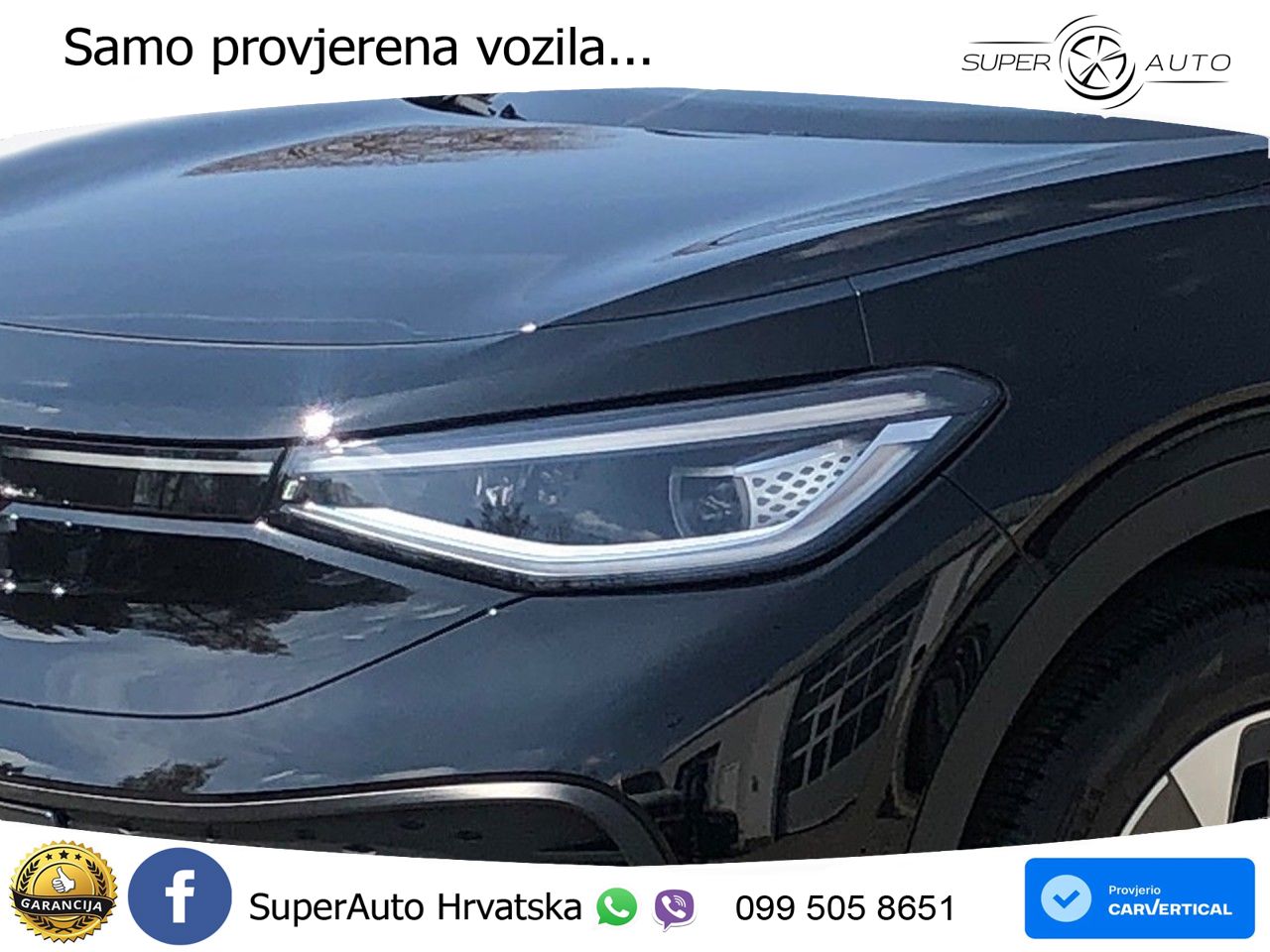 Volkswagen ID.5 Pure 55 kWh (170 KS) LED+GR SJED+ACC