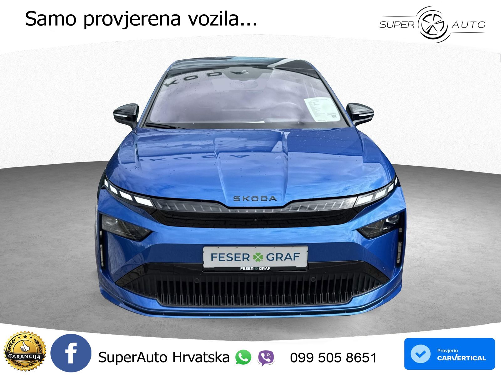 Škoda Enyaq Coupe iV 85 82 kWh (286 KS) SportLine LED+GR SJED+ACC