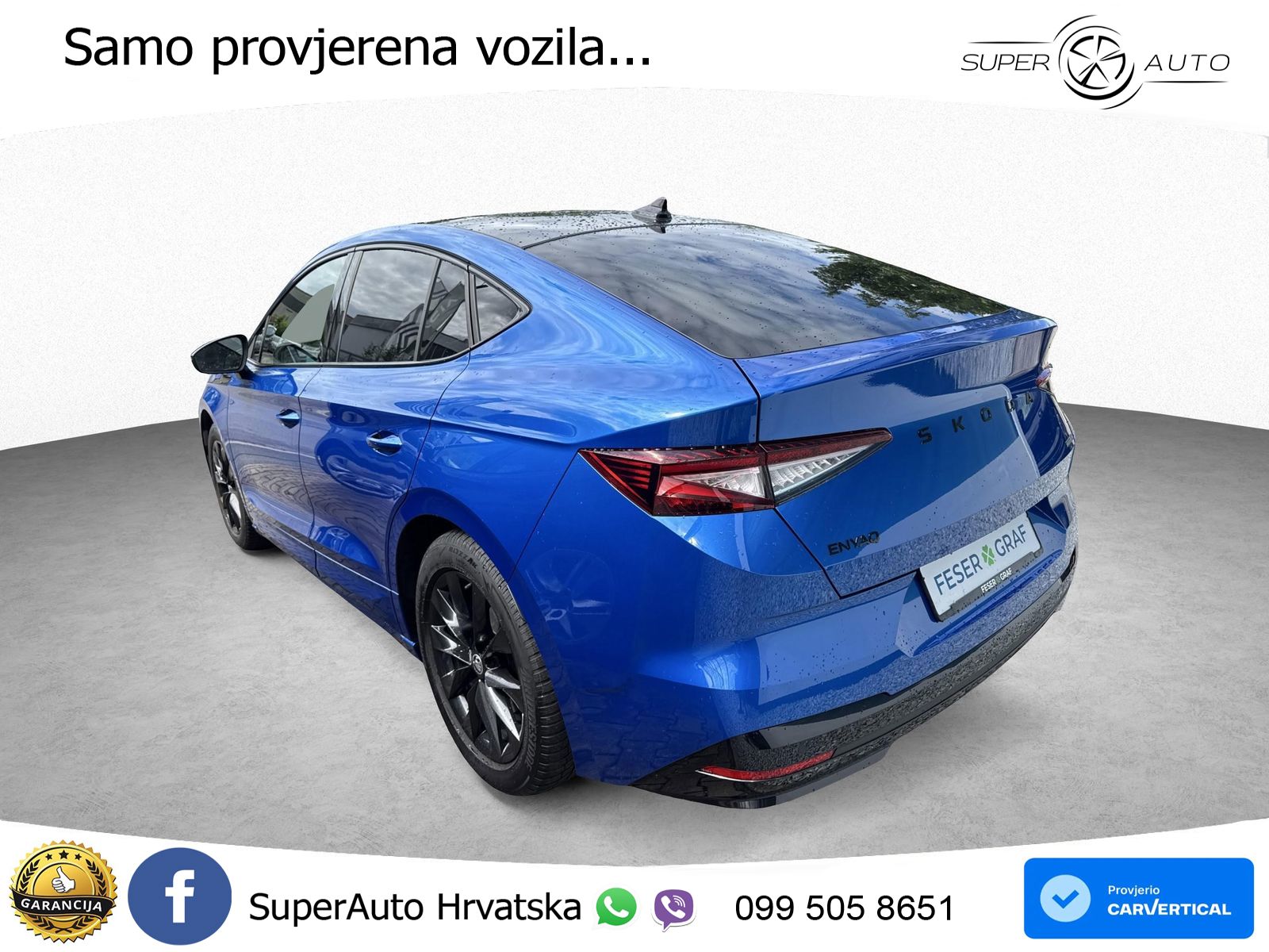 Škoda Enyaq Coupe iV 85 82 kWh (286 KS) SportLine LED+GR SJED+ACC