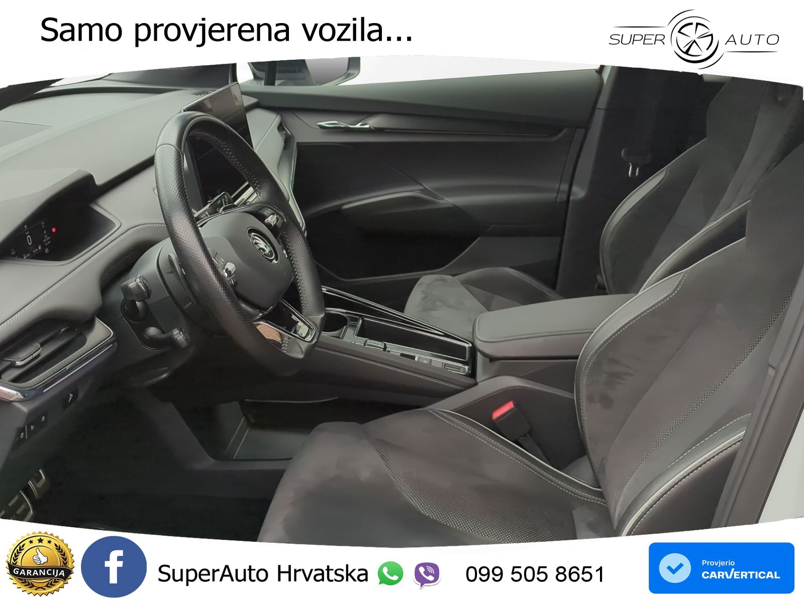 Škoda Enyaq iV 80 82 kWh (204 KS) SportLine LED+GR SJED+ACC