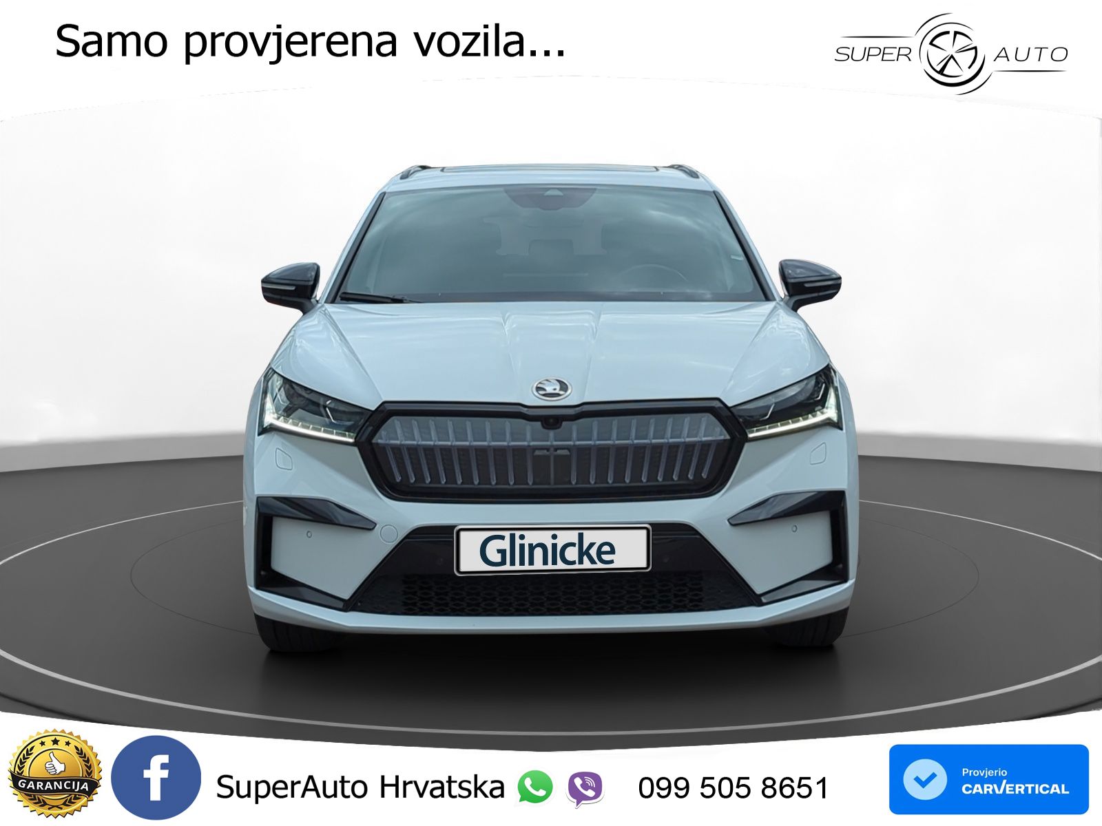 Škoda Enyaq iV 80 82 kWh (204 KS) SportLine LED+GR SJED+ACC