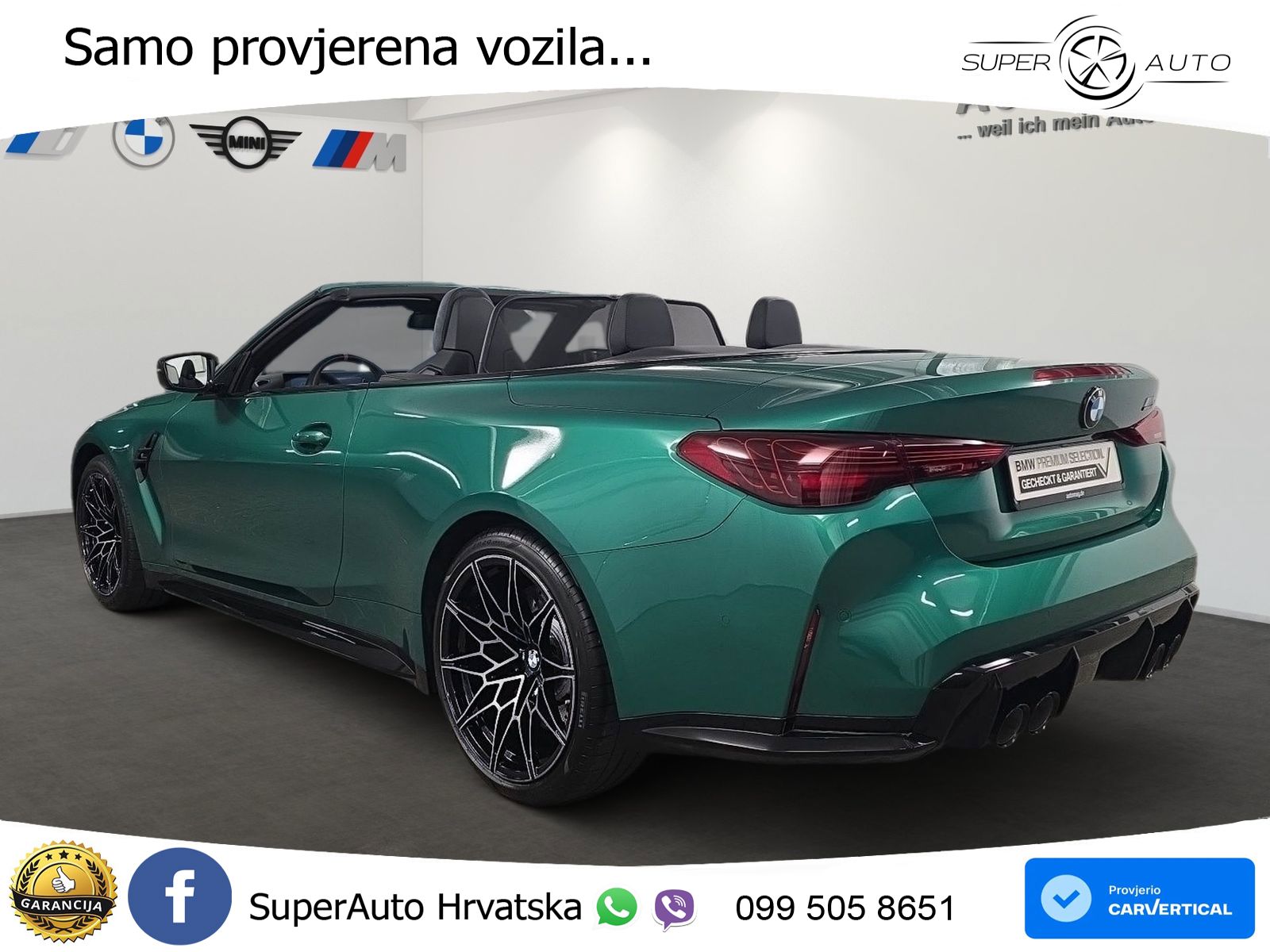 BMW M4 Convertible Competition 3.0 (530 KS) xDrive Steptronic LED+GR SJED+ACC