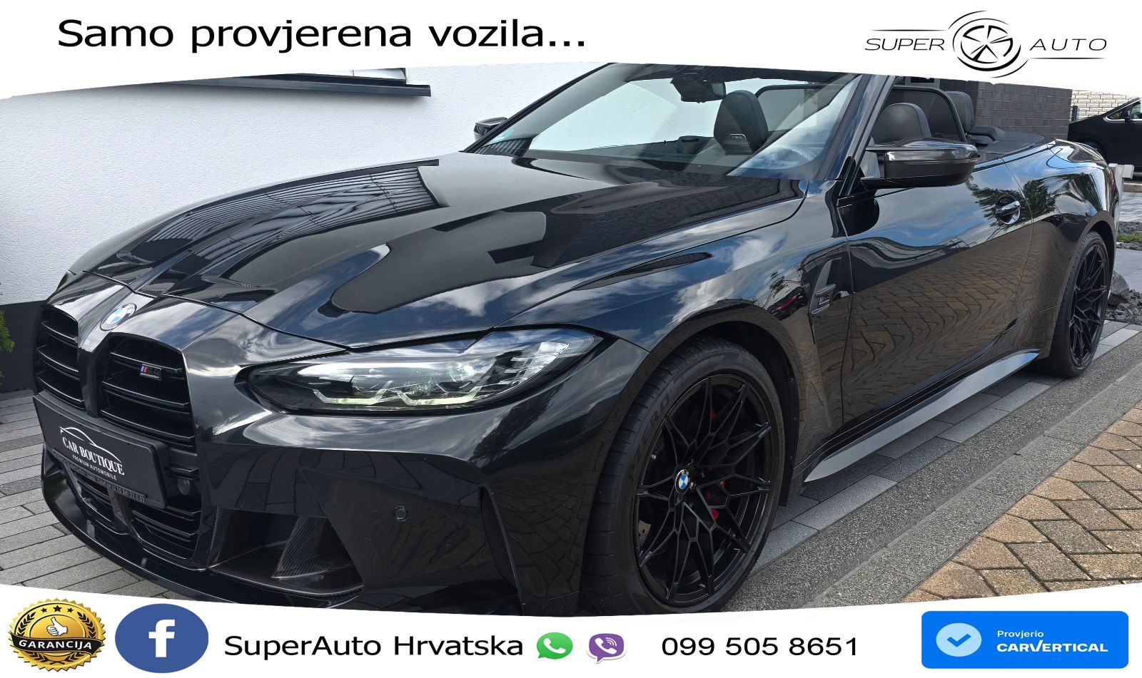 BMW M4 Convertible Competition 3.0 (510 KS) xDrive Steptronic LED+GR SJED+ACC