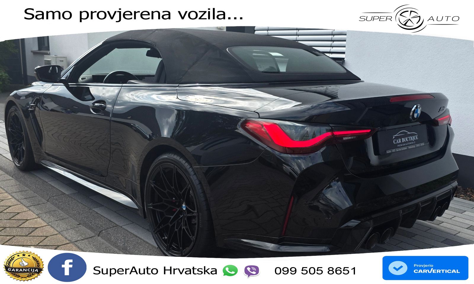 BMW M4 Convertible Competition 3.0 (510 KS) xDrive Steptronic LED+GR SJED+ACC