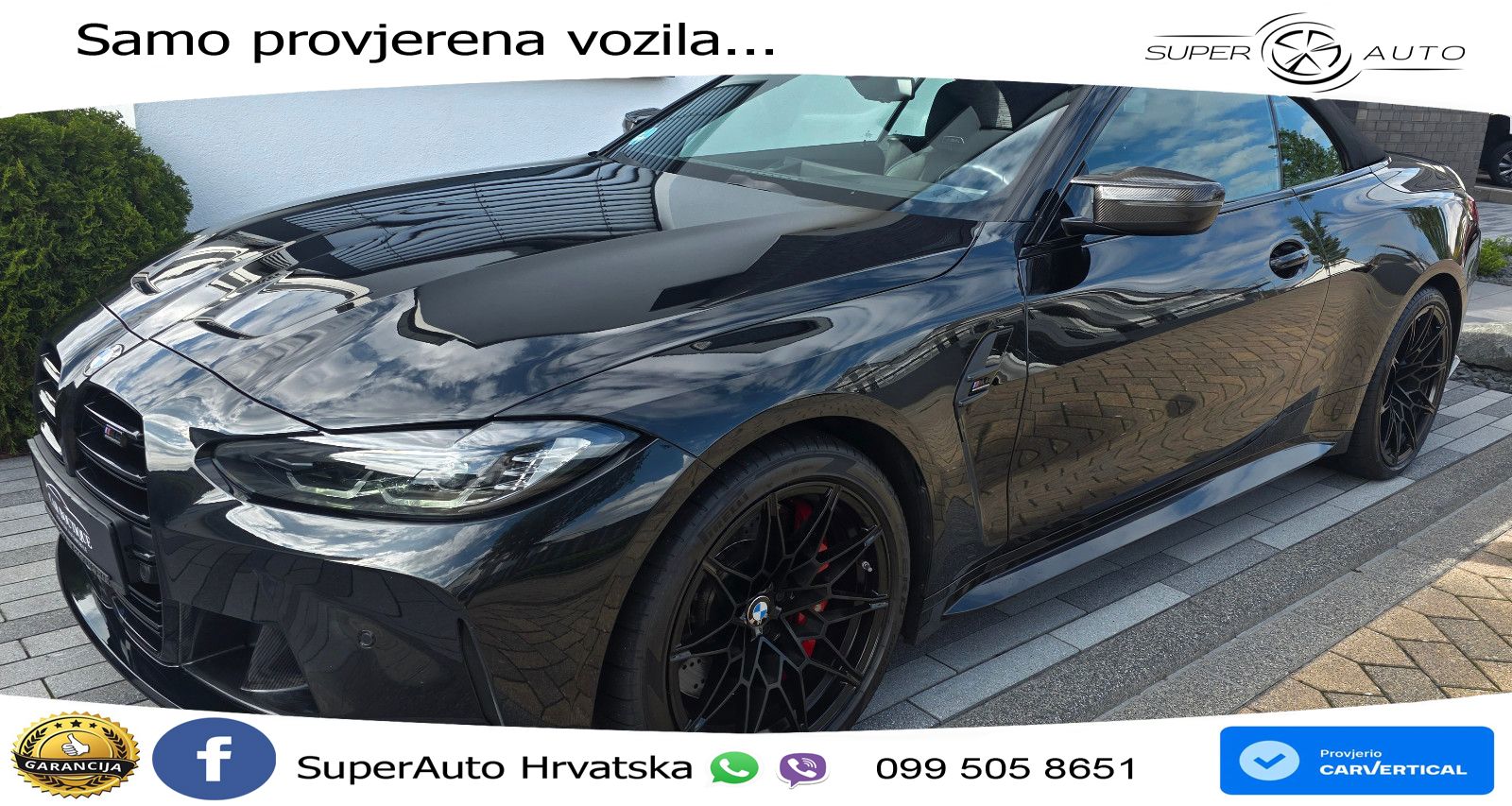 BMW M4 Convertible Competition 3.0 (510 KS) xDrive Steptronic LED+GR SJED+ACC