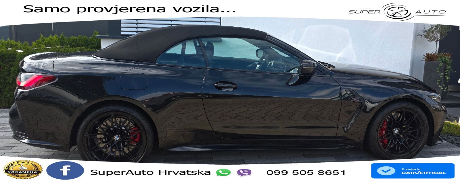BMW M4 Convertible Competition 3.0 (510 KS) xDrive Steptronic LED+GR SJED+ACC