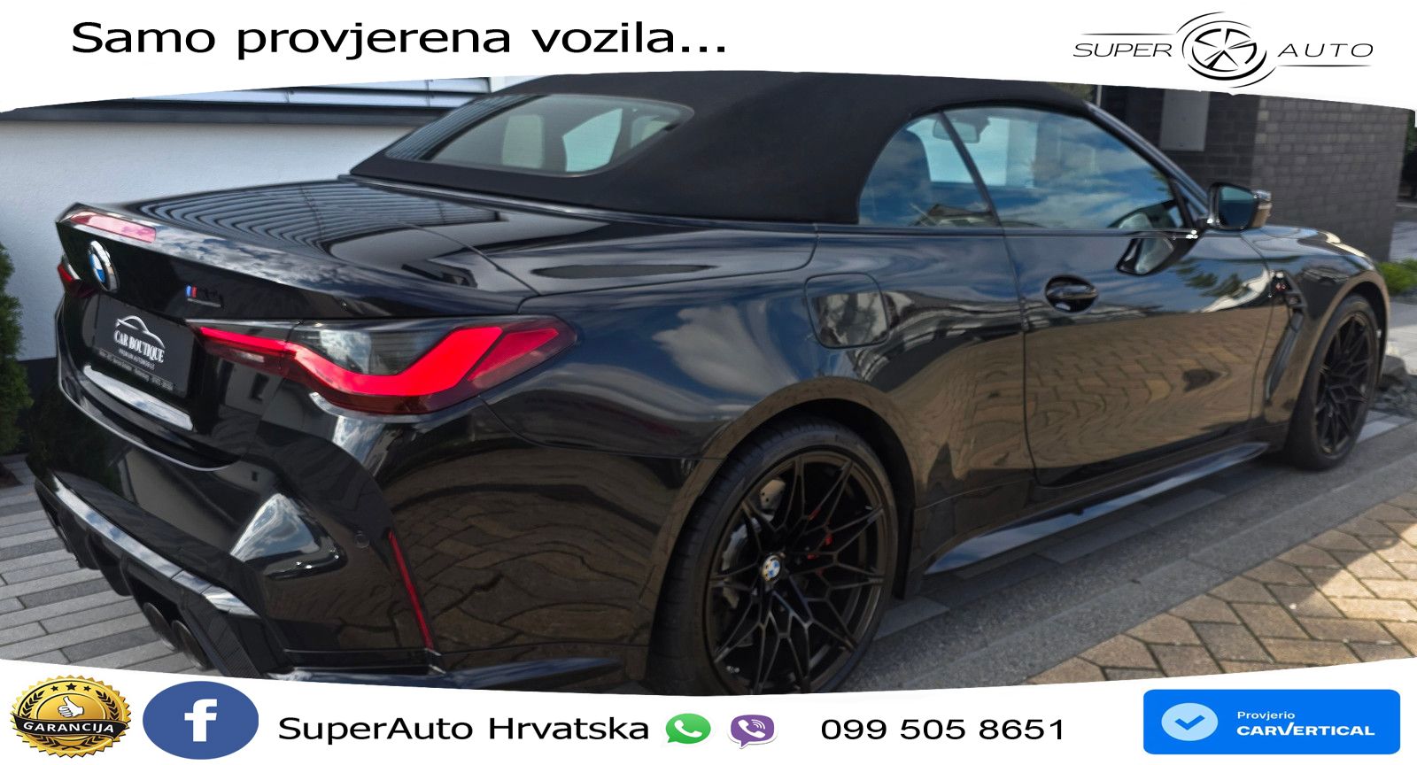 BMW M4 Convertible Competition 3.0 (510 KS) xDrive Steptronic LED+GR SJED+ACC