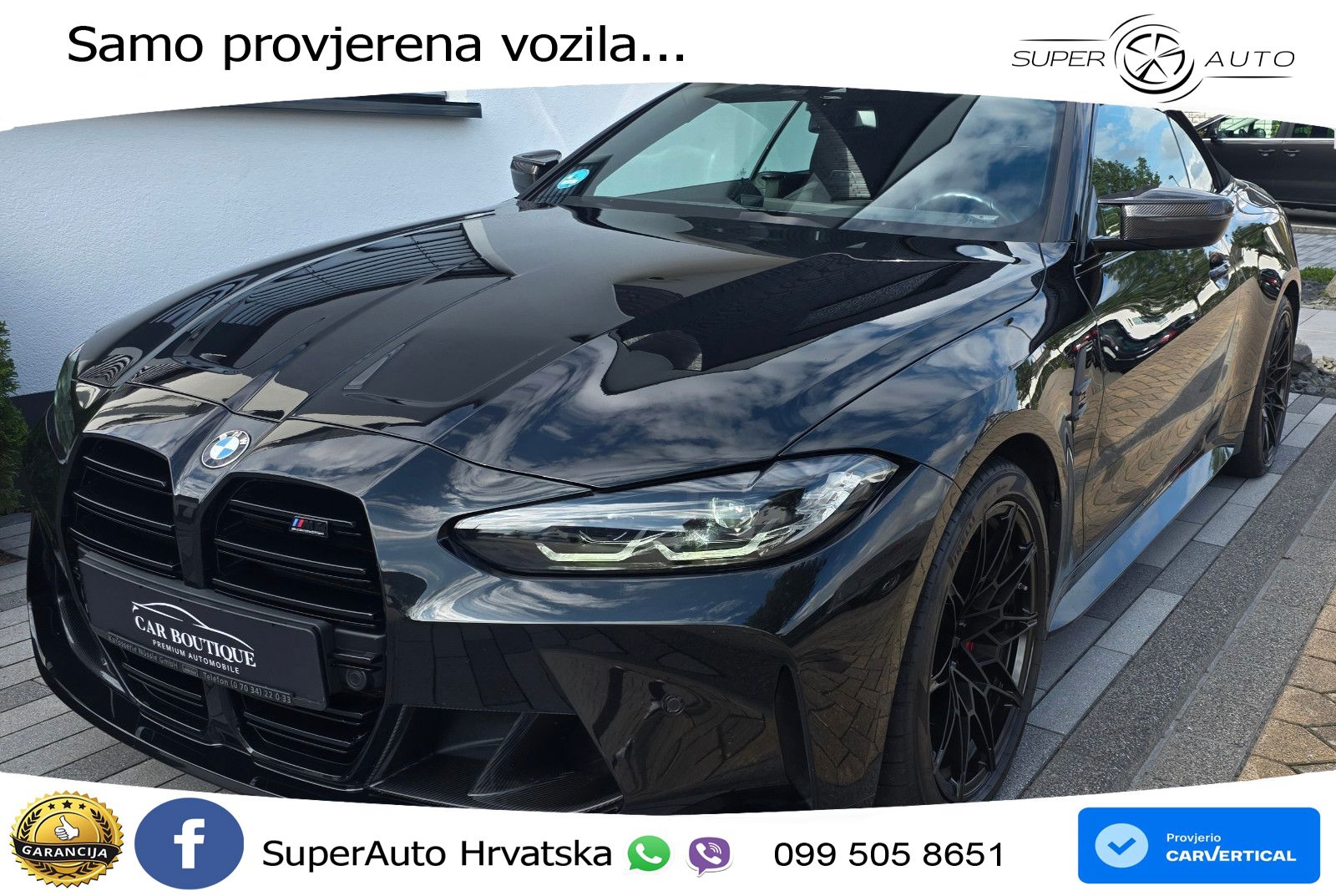 BMW M4 Convertible Competition 3.0 (510 KS) xDrive Steptronic LED+GR SJED+ACC