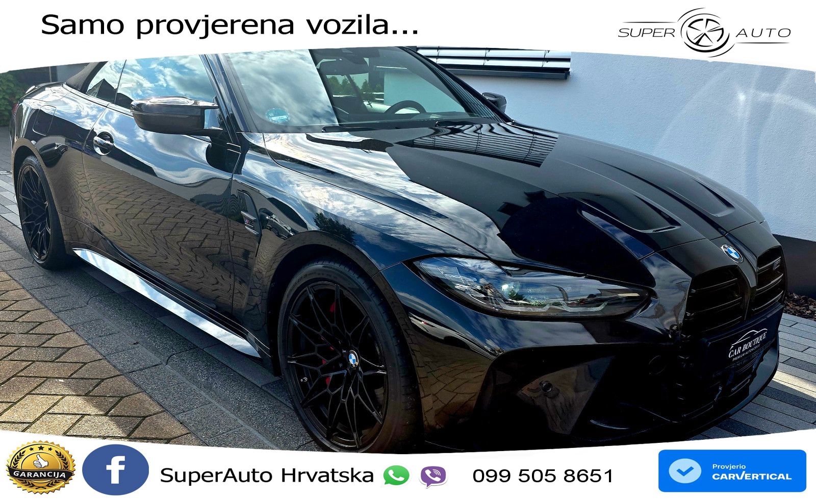 BMW M4 Convertible Competition 3.0 (510 KS) xDrive Steptronic LED+GR SJED+ACC