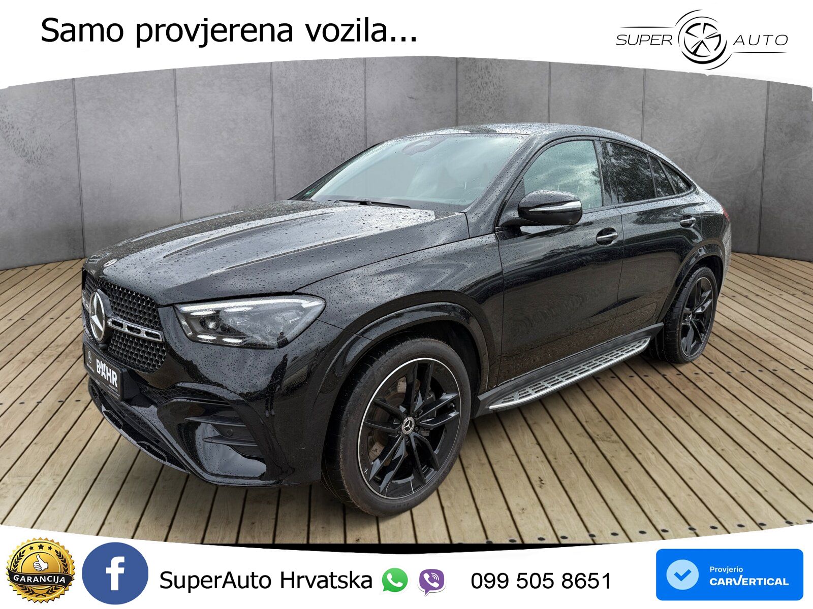 Mercedes GLE Coupe 450d (367 KS) EQ Boost 4MATIC 9G-TRONIC LED+GR SJED+ACC