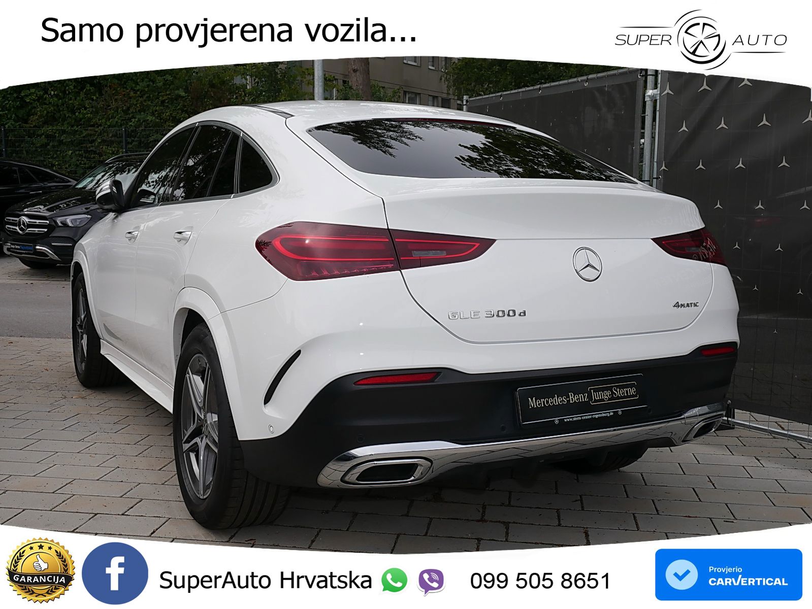 Mercedes GLE Coupe 300d (269 ks) EQ Boost 4MATIC 9G-TRONIC AMG LED+GR SJED+ACC