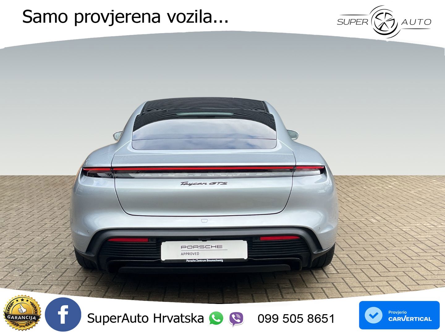 Porsche Taycan GTS Performance Plus 93.4 kWh (598 KS)