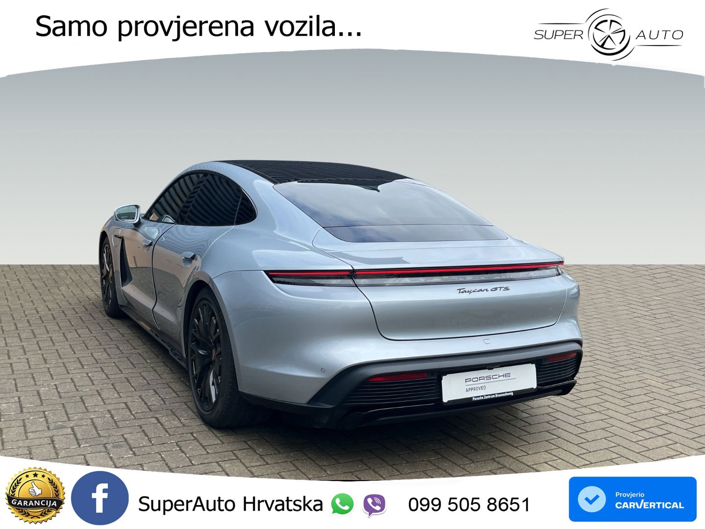 Porsche Taycan GTS Performance Plus 93.4 kWh (598 KS)