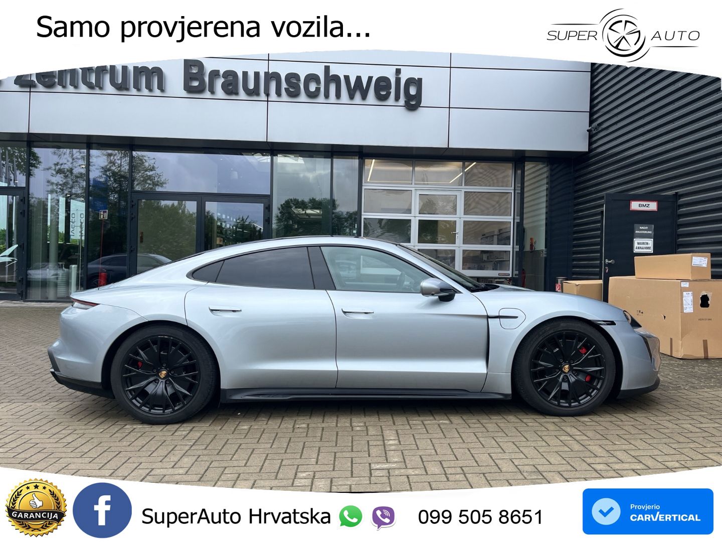 Porsche Taycan GTS Performance Plus 93.4 kWh (598 KS)