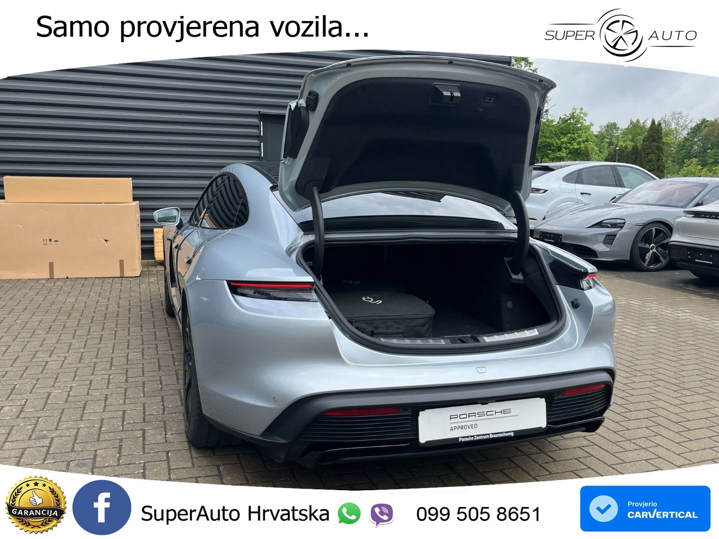Porsche Taycan GTS Performance Plus 93.4 kWh (598 KS)