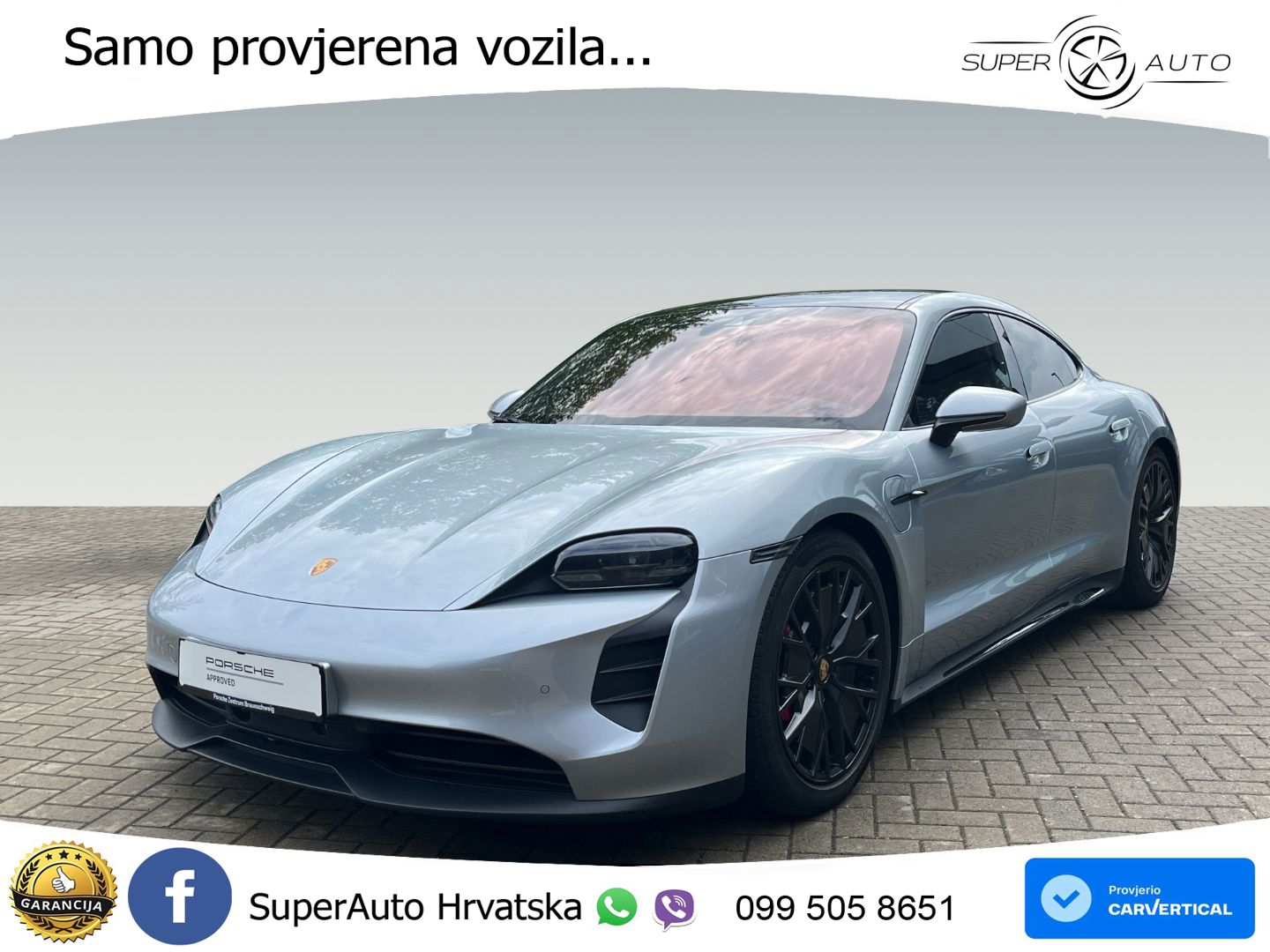 Porsche Taycan GTS Performance Plus 93.4 kWh (598 KS)