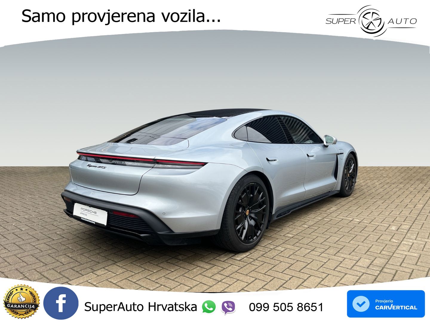 Porsche Taycan GTS Performance Plus 93.4 kWh (598 KS)
