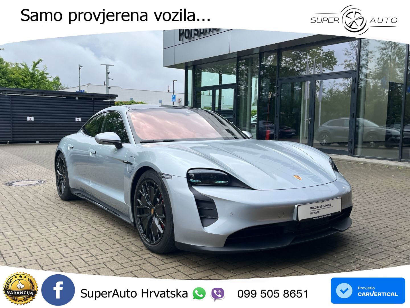 Porsche Taycan GTS Performance Plus 93.4 kWh (598 KS)