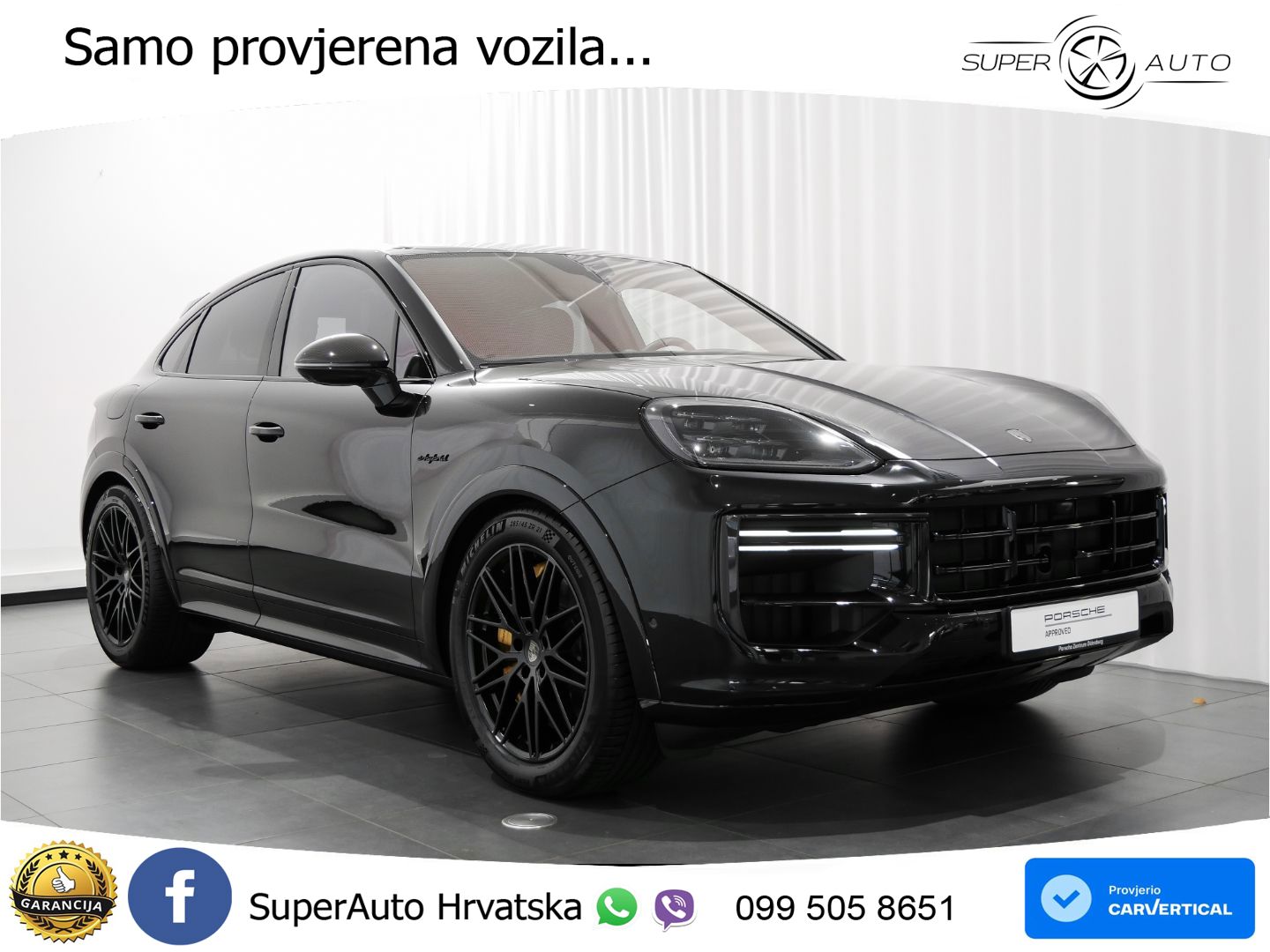 Porsche Cayenne Coupe Turbo 4.0 V8 (739 KS) E-Hybrid Tiptronic S