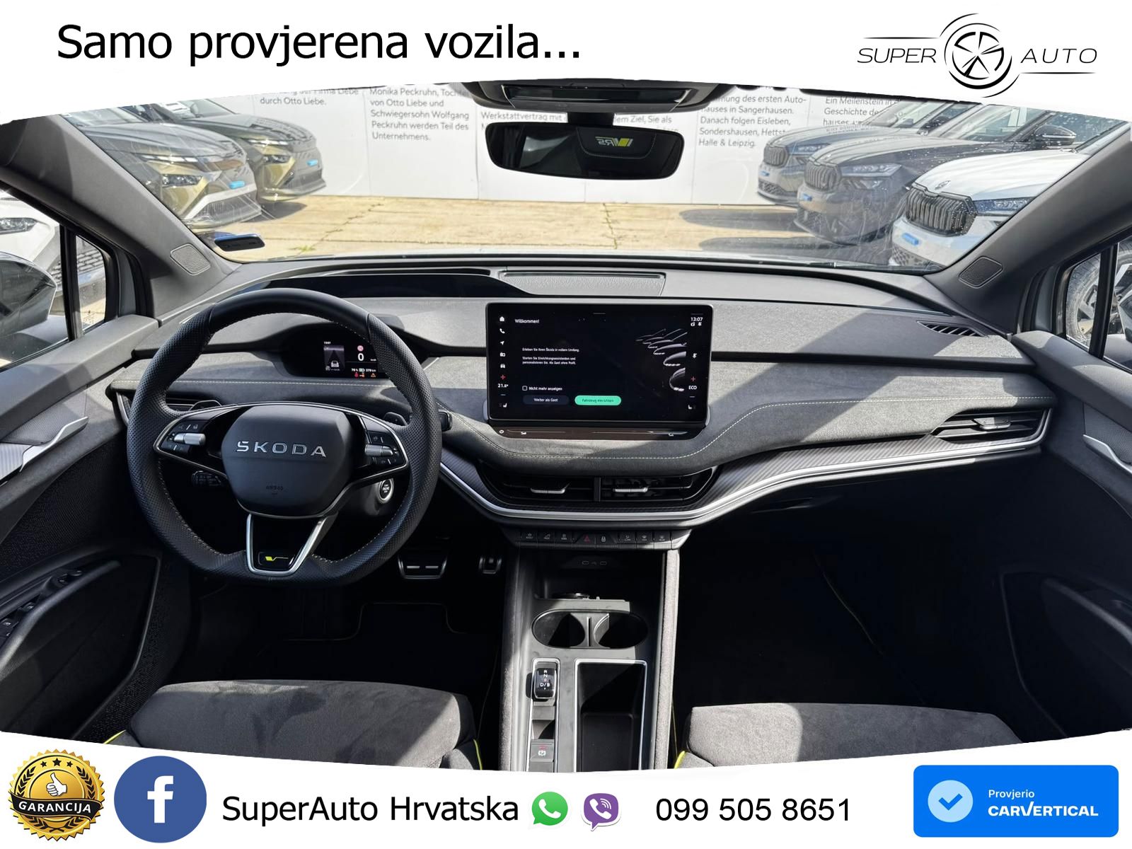 Škoda Enyaq iV RS 82 kWh (340 KS) AWD LED+GR SJED+ACC