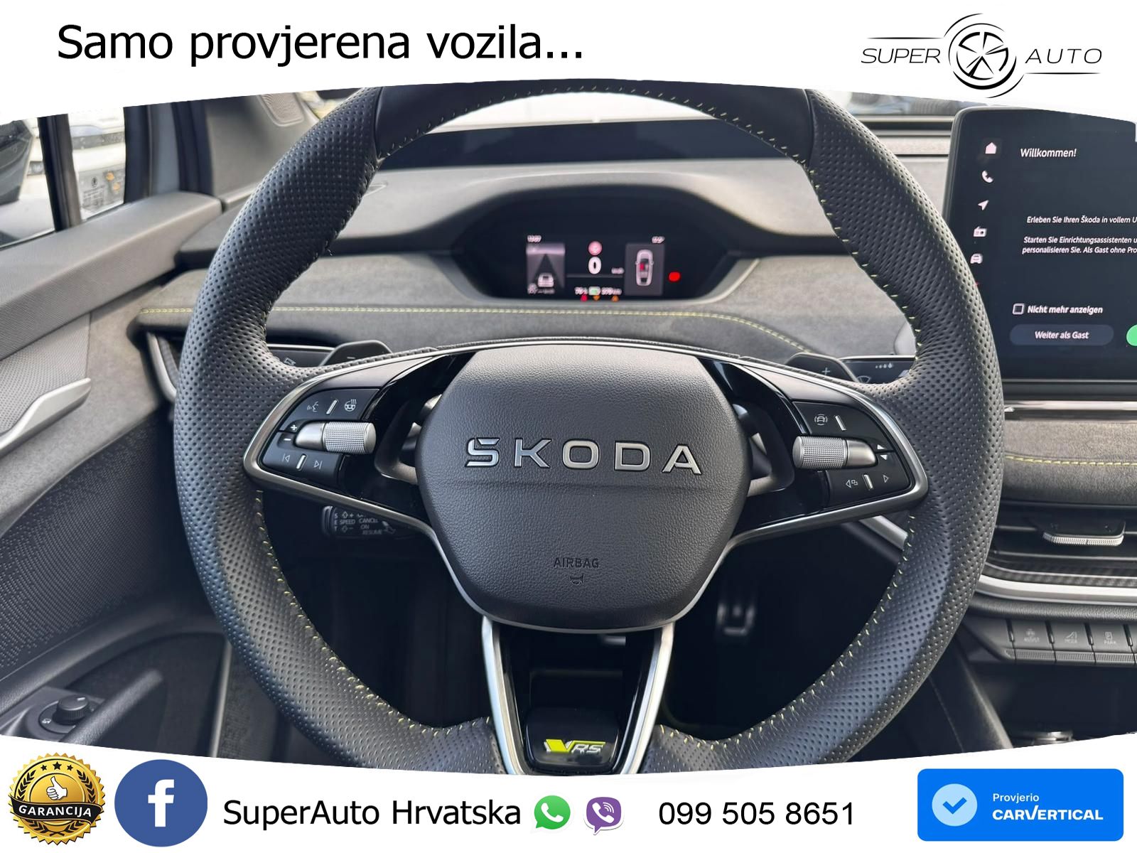 Škoda Enyaq iV RS 82 kWh (340 KS) AWD LED+GR SJED+ACC