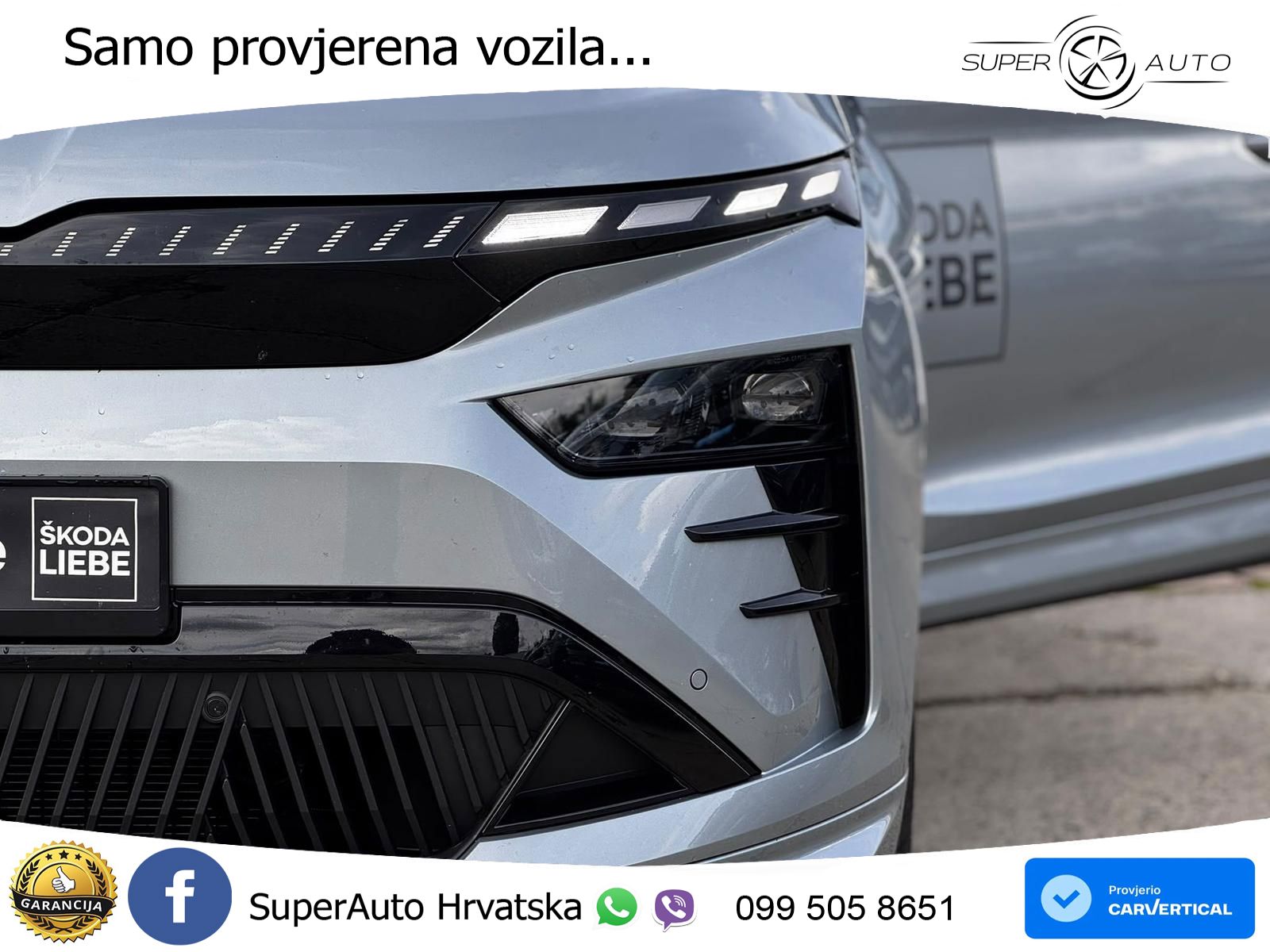 Škoda Enyaq iV RS 82 kWh (340 KS) AWD LED+GR SJED+ACC