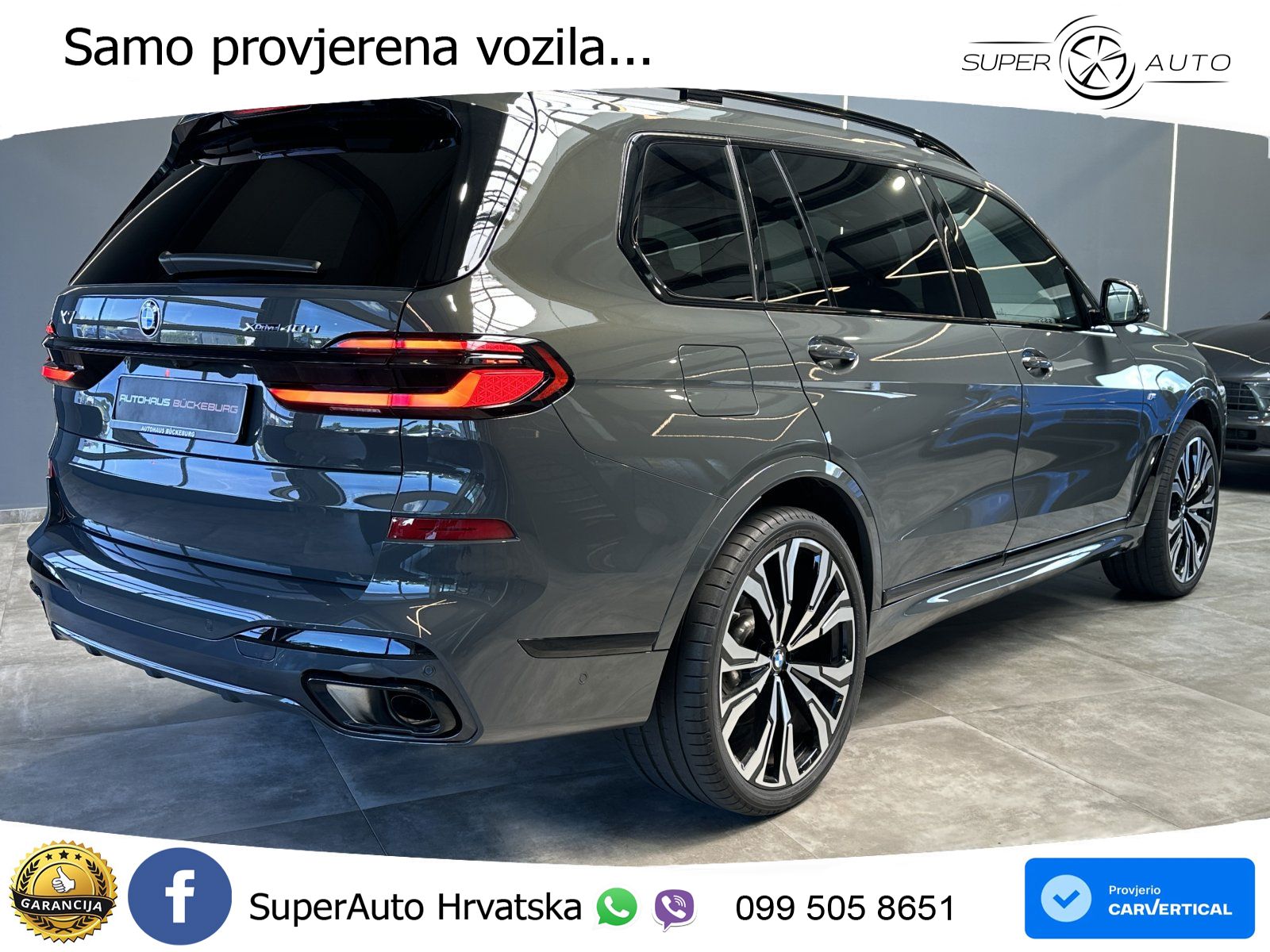 BMW X7 40d (352 KS) xDrive Steptronic LED+GR SJED+ACC