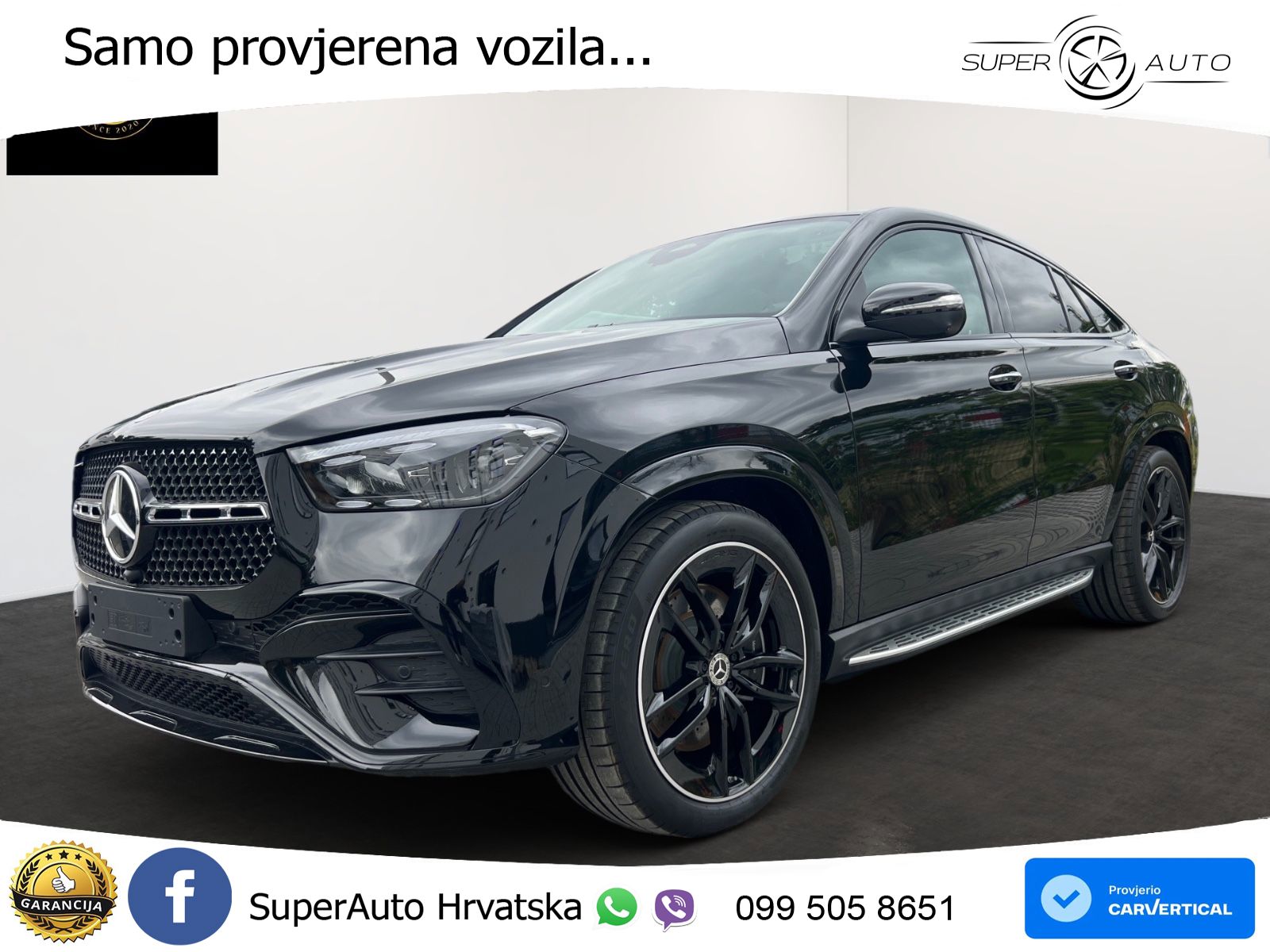 Mercedes GLE Coupe 450d (367 KS) EQ Boost 4MATIC 9G-TRONIC AMG LED+GR SJED+ACC