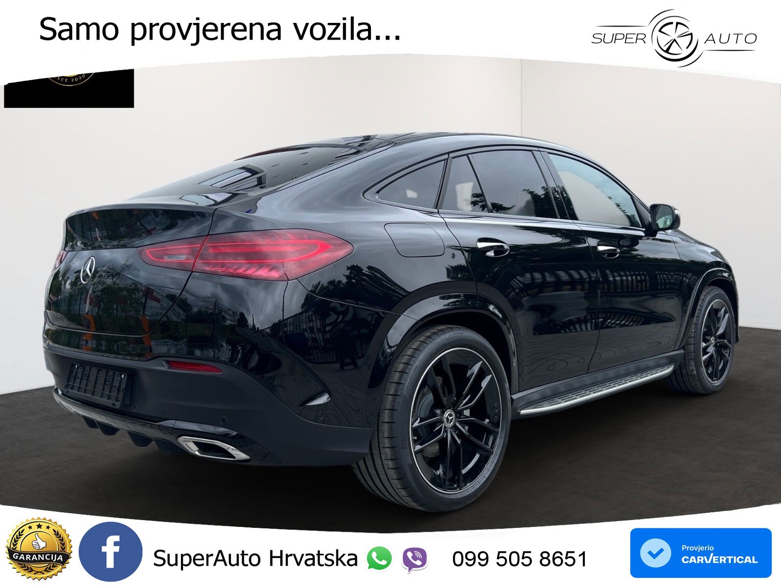 Mercedes GLE Coupe 450d (367 KS) EQ Boost 4MATIC 9G-TRONIC AMG LED+GR SJED+ACC