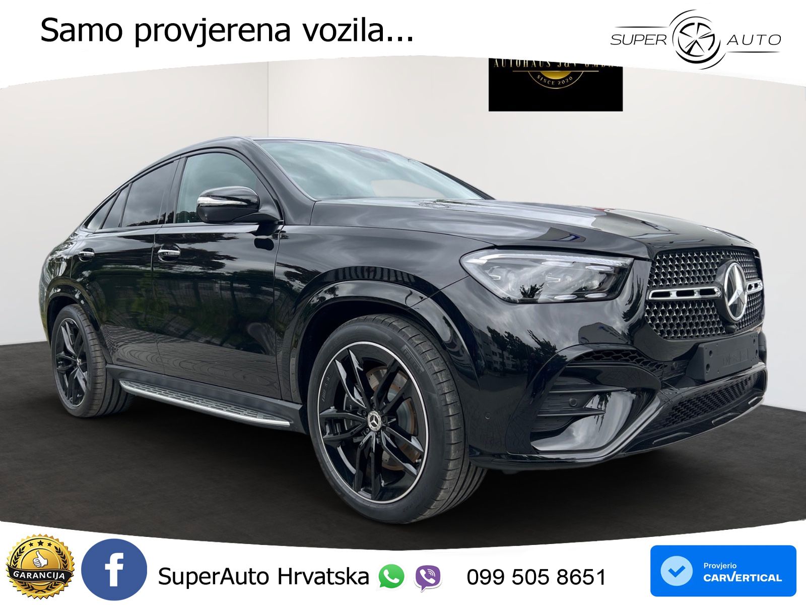 Mercedes GLE Coupe 450d (367 KS) EQ Boost 4MATIC 9G-TRONIC AMG LED+GR SJED+ACC
