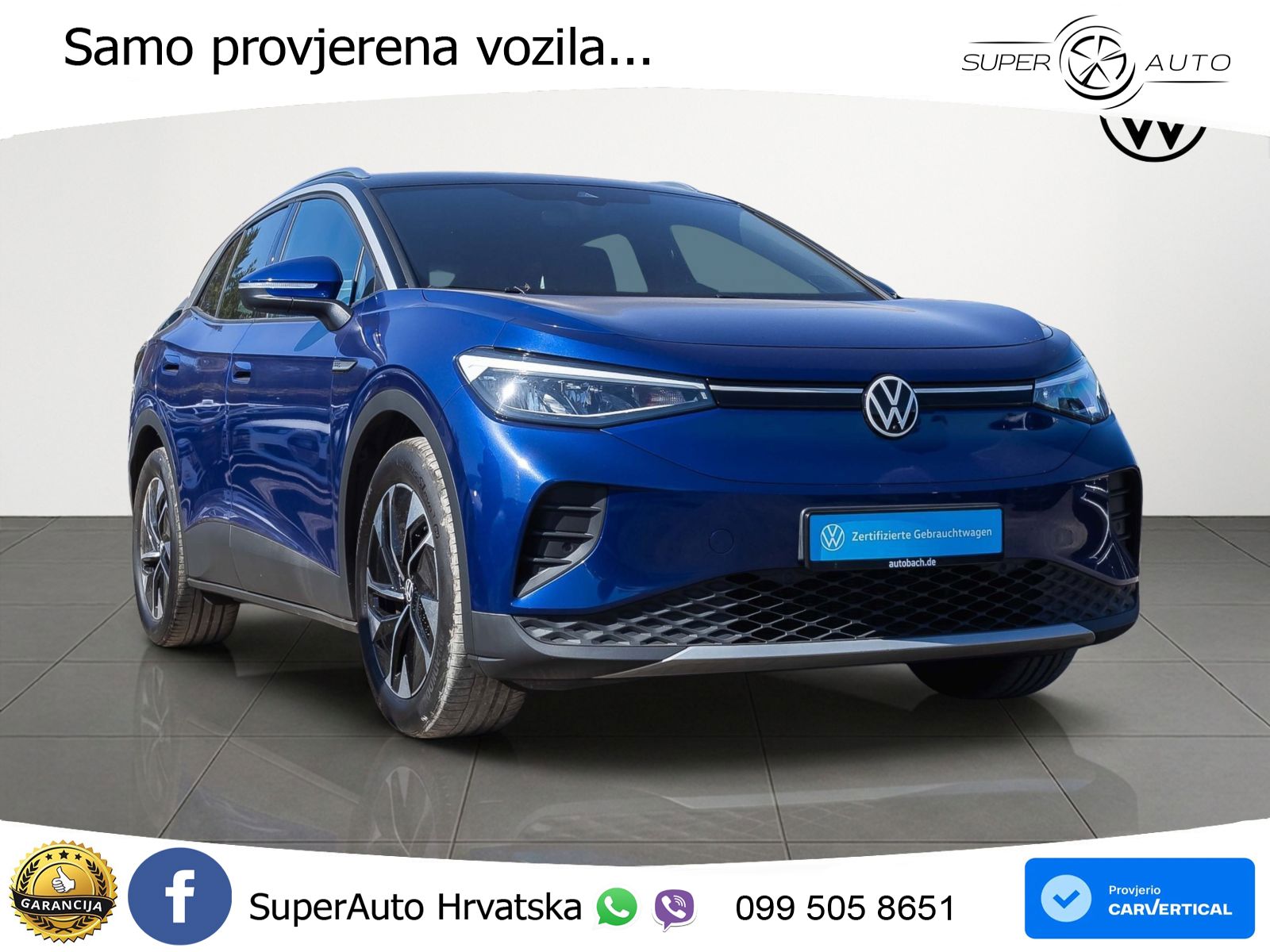 Volkswagen ID.4 Pro Performance 82 kWh (204 KS)