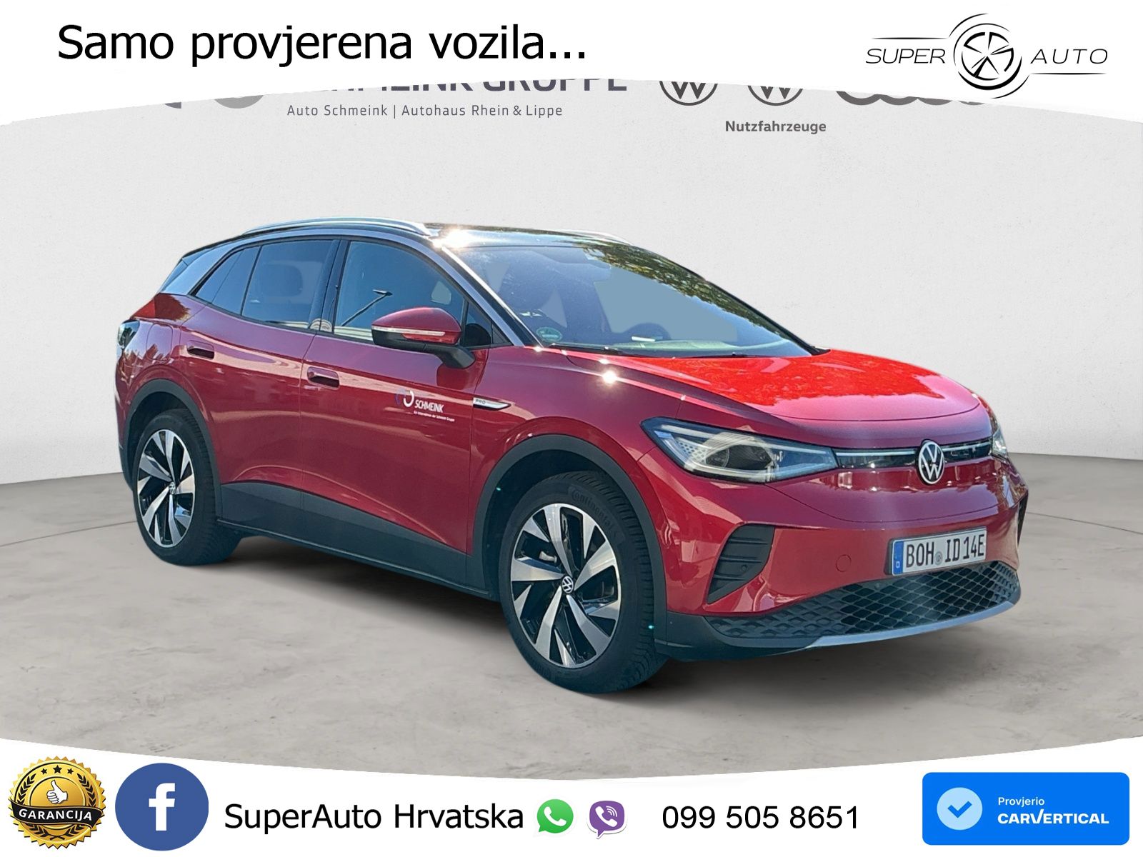 Volkswagen ID.4 Pro Performance 82 kWh (204 KS)