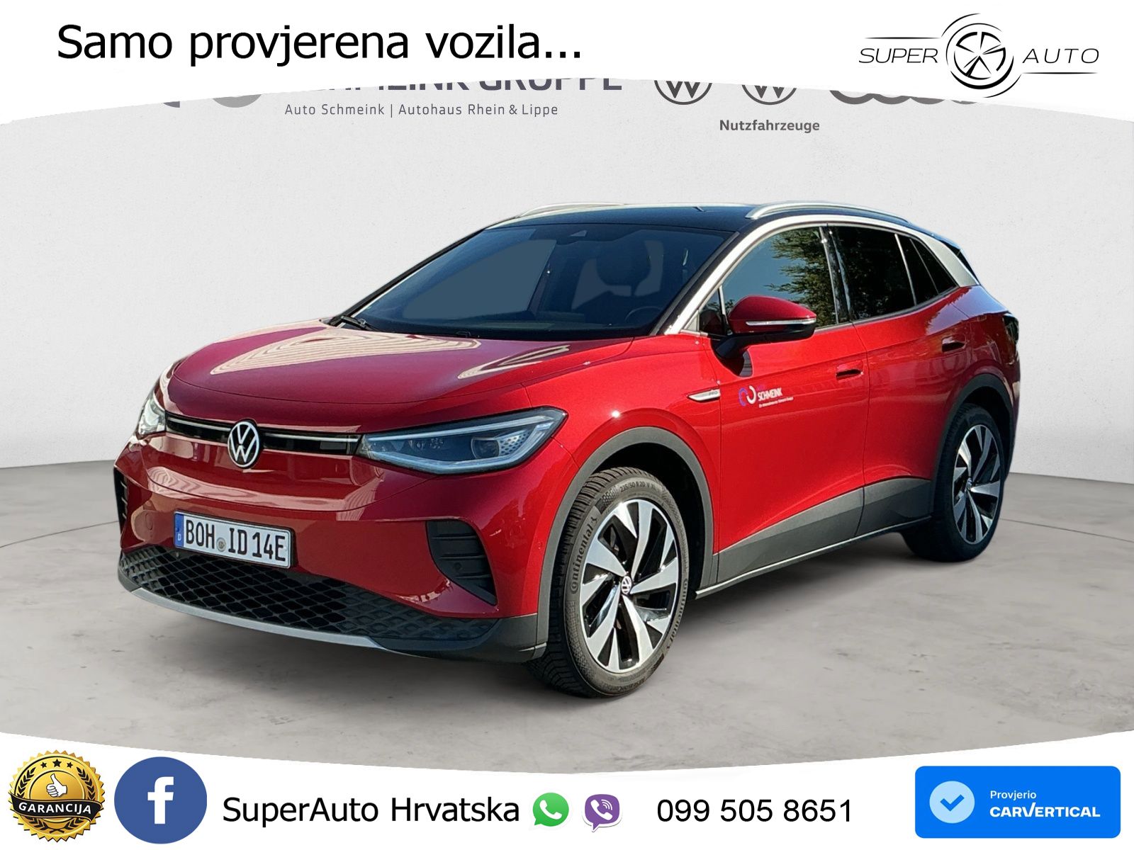 Volkswagen ID.4 Pro Performance 82 kWh (204 KS)