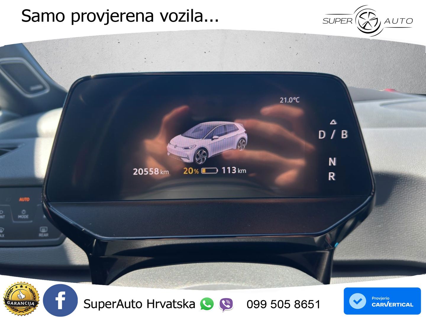 Volkswagen ID.3 GTX 84 kWh (286 KS) LED+GR SJED+ACC