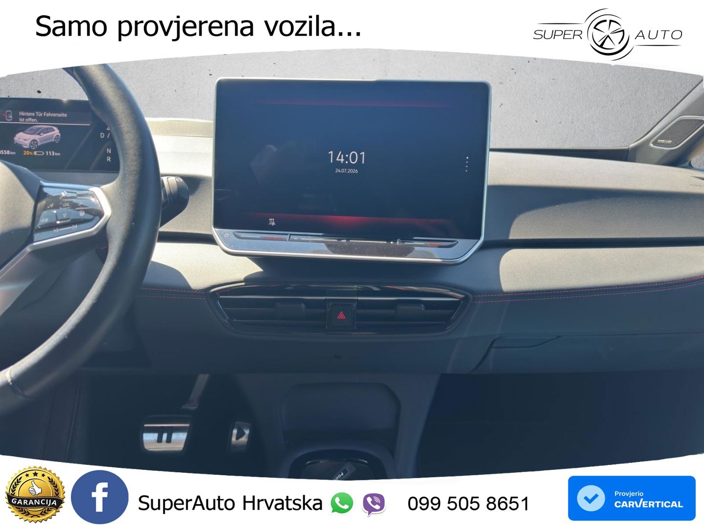 Volkswagen ID.3 GTX 84 kWh (286 KS) LED+GR SJED+ACC