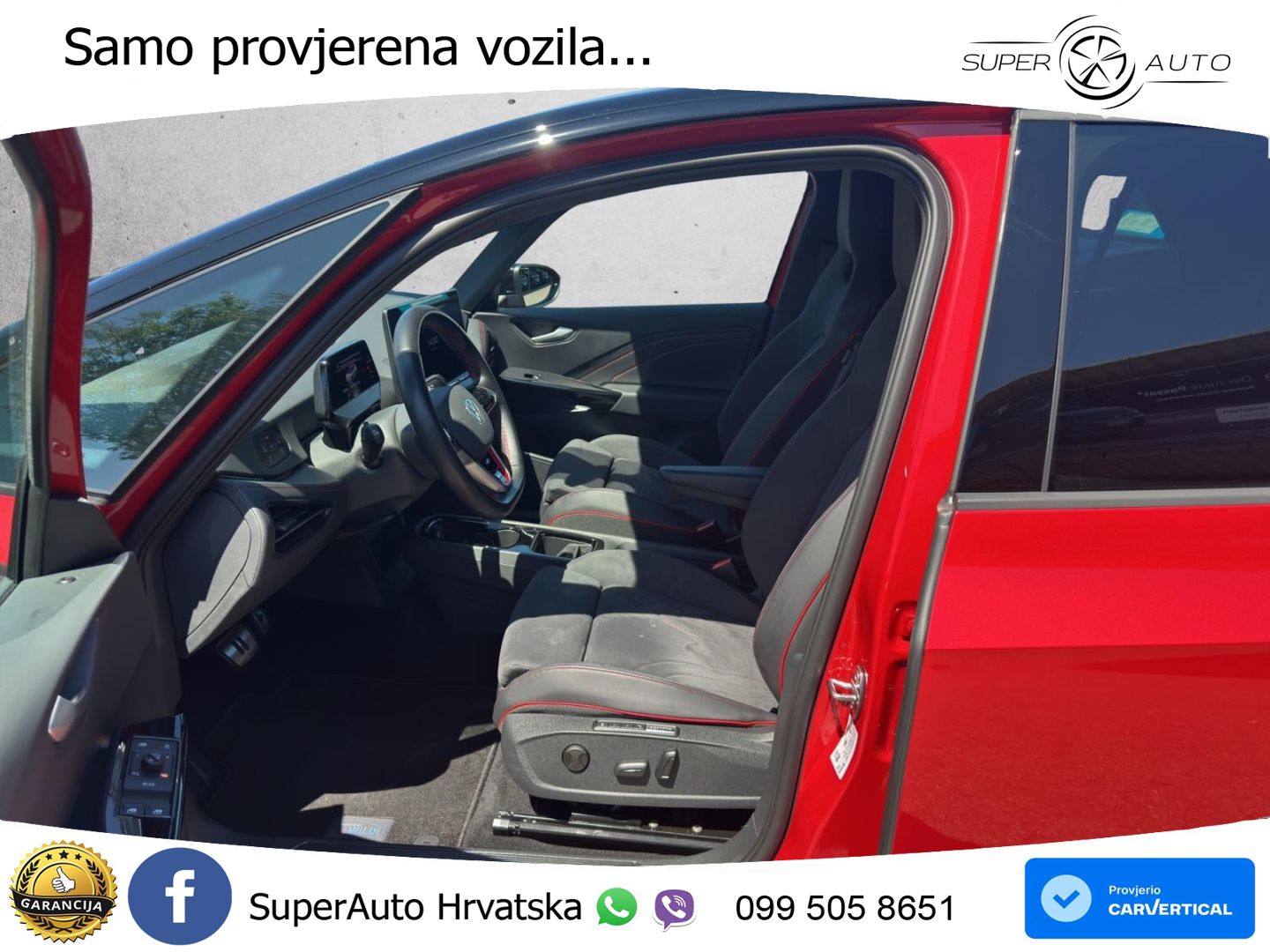 Volkswagen ID.3 GTX 84 kWh (286 KS) LED+GR SJED+ACC