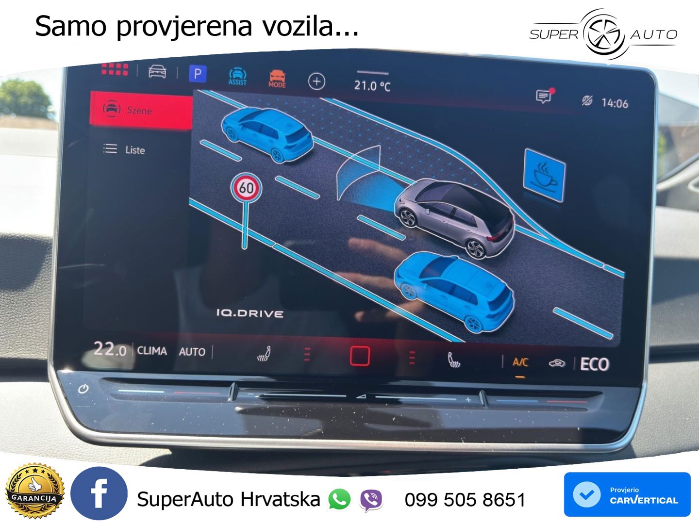 Volkswagen ID.3 GTX 84 kWh (286 KS) LED+GR SJED+ACC
