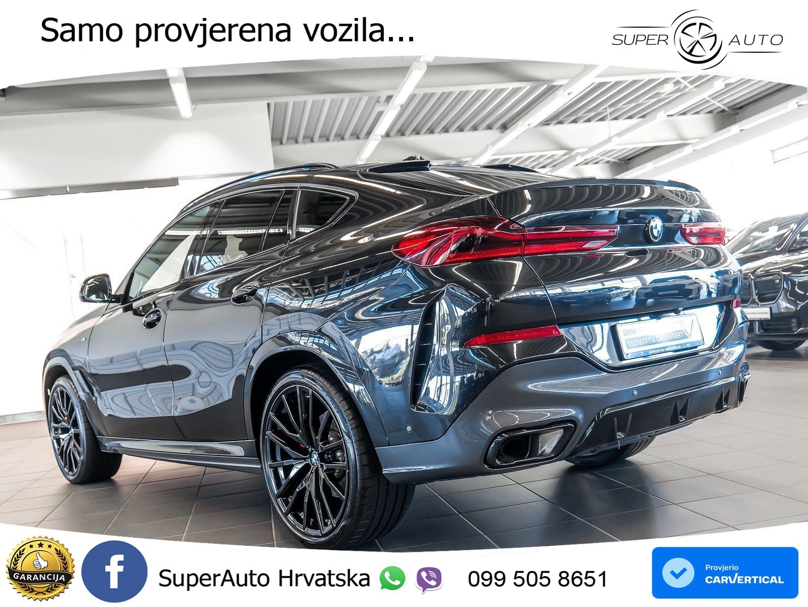 BMW X6 30d (298 KS) xDrive Steptronic M Sport LED+GR SJED+ACC